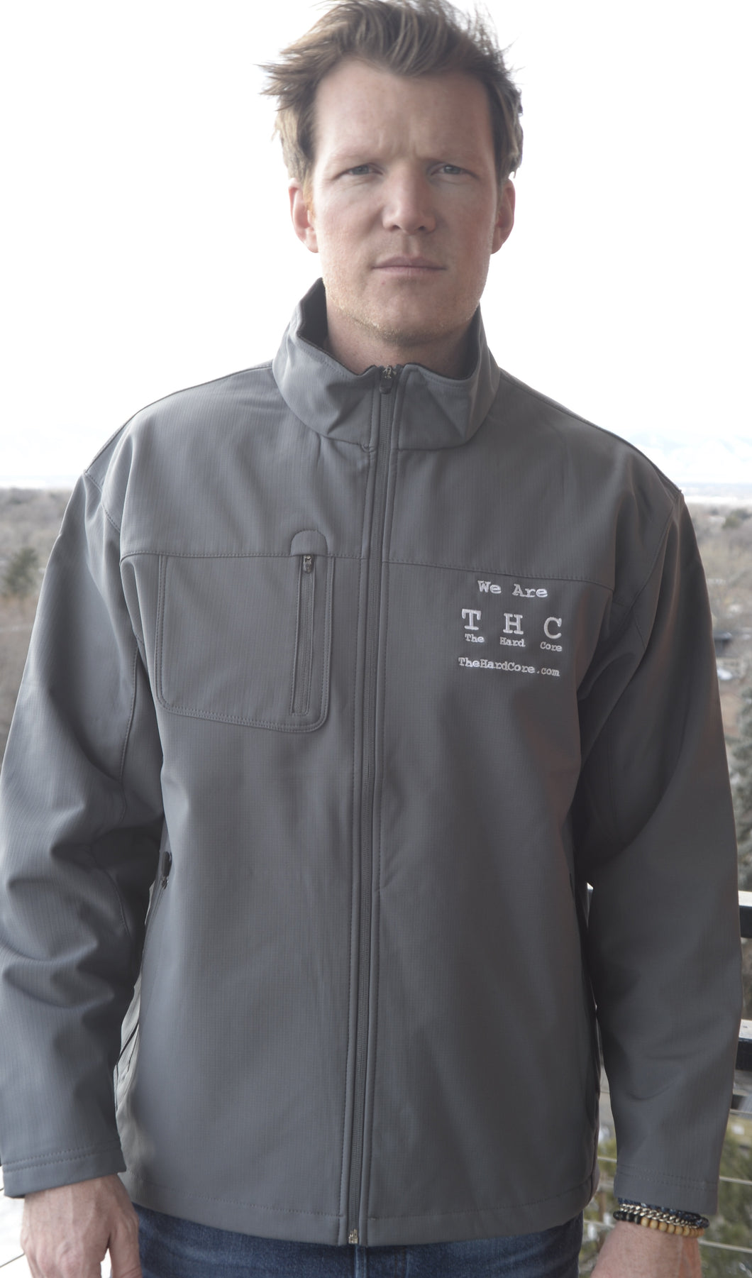 Grey Soft Shell Jacket